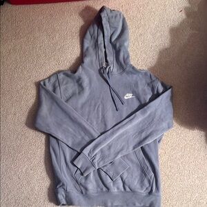 Nike Men's Gray Hoodie